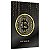 Quadro Decorativo Bitcoin Black Dourado Luxo - Imagem 2