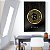 Quadro Decorativo Bitcoin Black Dourado Luxo - Imagem 3
