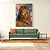 Quadro Decorativo Leão Deitado Pintura Luxo - Imagem 4