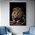 Quadro Decorativo Leão de Judá Deitado Luxo - Imagem 7