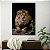 Quadro Decorativo Leão de Judá Deitado Luxo - Imagem 5
