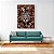 Quadro Decorativo Onça Pintada Flores Luxo - Imagem 3