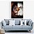 Quadro Decorativo Rosto Metade Leão e Águia - Imagem 1