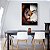 Quadro Decorativo Rosto Metade Leão e Águia - Imagem 3