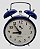 Relógio Despertador Mecânico Retrô - Herweg 2208 - Imagem 2