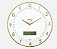 Relógio de Parede com Marcador Digital de Data e Temperatura - Imagem 1