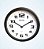 Relógio De Parede Redondo 23cm Maxtime - Imagem 1