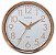 RELÓGIO DE PAREDE REDONDO ROSE GOLD 22,5cm NATIVO - Imagem 2