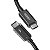 Cabo Ugreen Thunderbolt 3 USB-C 5K 40Gbps 100W 50cm 80324 - Imagem 1