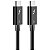 Cabo Ugreen Thunderbolt 3 USB-C 5K 40Gbps 100W 50cm 80324 - Imagem 4