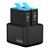 Carregador Duplo + Bateria Original Gopro 9 Black - Addbd-001 - Imagem 5