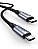 Cabo Ugreen USB-C 3.1 4K 10Gbps 100W 1M US355 - Imagem 1