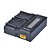 Carregador Duplo Batmax p/ Baterias NP-F 970/ 770/ 570 c/ LCD - Imagem 6