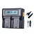Kit Batmax Carregador Duplo + 1 Bateria NP-F750/770 - Imagem 3