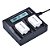 Carregador Duplo Batmax p/ Baterias NP-FW50 c/ LCD - Imagem 5