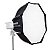 Softbox Aputure Amaran Light Dome Mini SE Montagem Bowens 58cm - Imagem 7