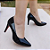 Scarpin Preto Solado Vermelho - Imagem 3