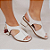 Sandália Comfort Couro - Saltinho 4 cm - Imagem 7