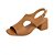 Sandália Comfort Couro - Saltinho 4 cm - Imagem 3