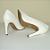 Scarpin Branco Fosco - Imagem 3
