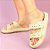 Chinelo Birken Papete NUVEM Off White - Imagem 3