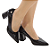 Scarpin Verniz / Preto / Comfort - Imagem 3
