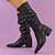 Bota Over The Knee Lurex Bico Fino - Imagem 4