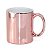 Caneca cromada Premium Rose Importada - Live - Imagem 1