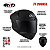 Capacete KYT TT-Course Plain Matt Black - Imagem 4