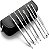 Kit 7 Curetas Extrator de Cravos e Espinhas Limpeza Pele Inox Com Estojo - Imagem 1