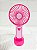 Mini Ventilador Recarregável Logo Urso - Rosa - Imagem 2