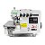 Máquina de Costura Industrial Overloque 4 Fios Ponto Cadeia Zoje B7510-13-MD2 Direct Drive Eletrônica com Motor de Passo. - Imagem 1