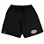 SHORTS MOLETOM PRETO FLAG - Imagem 1