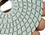 Lixa Diamantada para polir porcelanatos marmores e granitos 100mm polimento cortes 45 graus - Imagem 2
