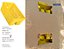 Caixa (Caixinha) Embutir na Parede 4x2 Retangular Amarela Tramontina - Imagem 2