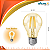 Lâmpada Filamento De Led Bulbo A60 E27 4w Ambar 2200K Bivolt - Imagem 4