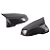 Capa Retrovisor BMW X1 X2 135 140 Carbono Look (2016 - 2021) - Imagem 9