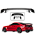 Aerofólio traseiro Ford Mustang Shelby GT500 Black Piano GT - Imagem 9