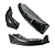 Front Lip BMW 320 330 340 LCI Fibra de Carbono Série 3 Sport - Imagem 5