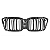 Grade Frontal BMW X3 X4 G01 G02 Black Piano Dupla M Power M4 - Imagem 9