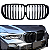 Grade Frontal BMW X5 G05 Black Piano Simples M Performance - Imagem 8