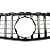Grade Frontal Mercedes Classe A W176 AMG Black Piano Cromado - Imagem 3