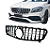 Grade Frontal Mercedes Classe A W176 AMG Black Piano Cromado - Imagem 2