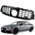 Grade Frontal Mercedes CLA AMG GTR Preto Metálico e Cromado - Imagem 9