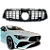 Grade Frontal Mercedes CLA AMG GTR Preto Metálico CLA200 45 - Imagem 5