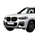 Grade Frontal BMW X4 G02 Black Piano Dupla M (2018 - 2021) - Imagem 7