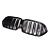 Grade Frontal BMW X6 G06 Black Piano Dupla M Performance M4 - Imagem 8