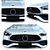 Grade Frontal Mercedes Classe C W206  AMG Black Piano Câmera - Imagem 5