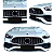 Grade Frontal Mercedes Classe C AMG Black Piano Cromad Câmer - Imagem 7