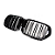 Grade Frontal BMW X1 F48 Black Piano M Sport Duplo Slot M3 - Imagem 5